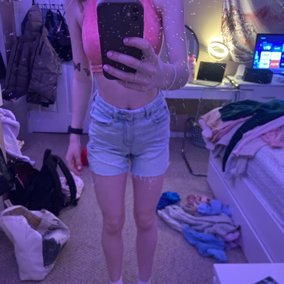 American eagle high waisted jean shorts - Picture 5 of 10